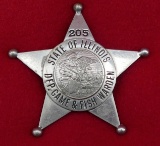 Illinois Dept of Game & Fish Warden's Badge