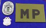 Ft Riley Kansas Military Police Badge