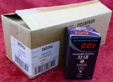 Case of 5,000 rds of CCI 22 LR Ammo