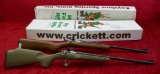 Pair of New Cricket 22 cal Youth Rifles