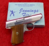 Jennings J-22 Nickel 22 cal Pistol