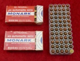 150 rounds of mixed 45 ACP Ammo