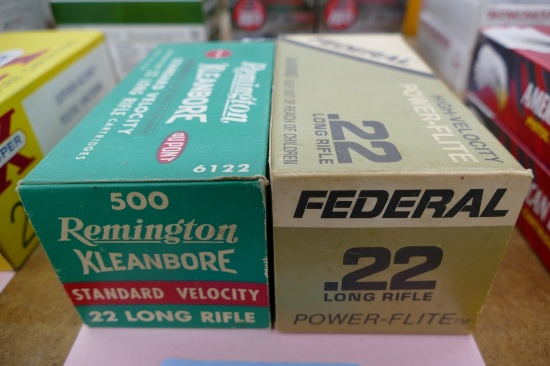 Vintage Remington & Federal 22 LR Bricks