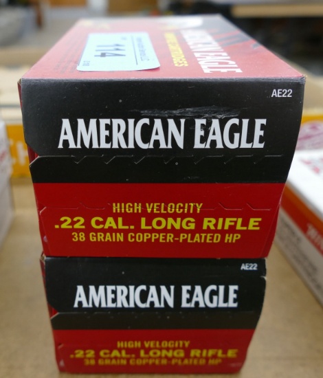 800 rds American Eagle 22 cal Ammo