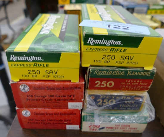 140 rds mixed 250 SAVAGE Ammo