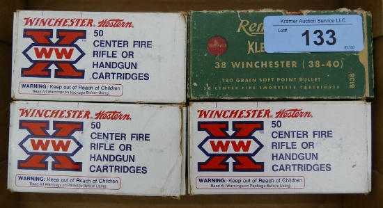 200 rds Assorted 38-40 Ammo