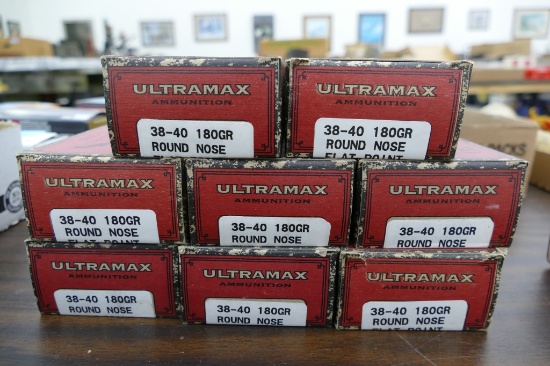 400 rds Ultra Max 38-40 Ammo