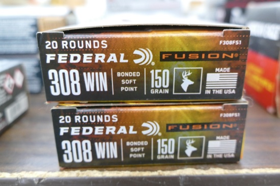 40 rds Federal 308 Ammo