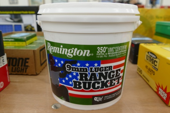 350 rds Remington 9mm Luger Range Bucket