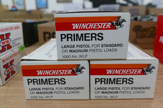 3000 ct Winchester Large Pistol Primers