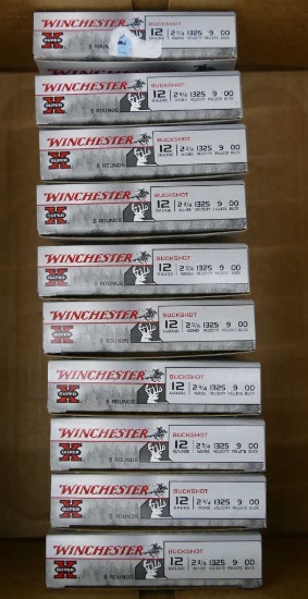 50 rds Winchester 00 Buckshot Ammo