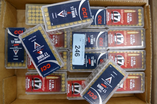 800 rds of Hornady & CCI 17 HMR Ammo