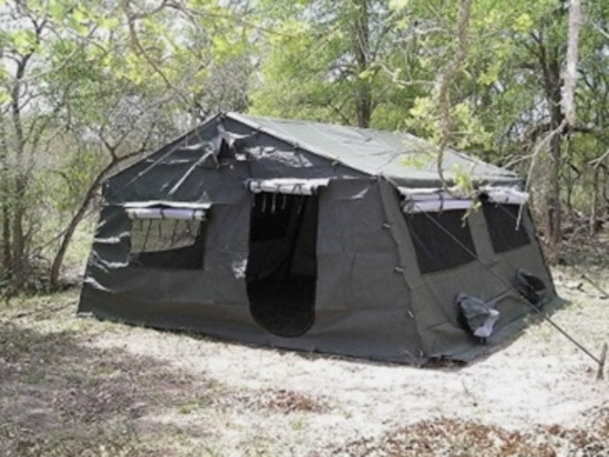 Military Surplus 16x16 Expandable Frame Tent