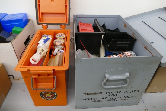 Metal & Plastic Case Assorted Gun Cleaning Supply
