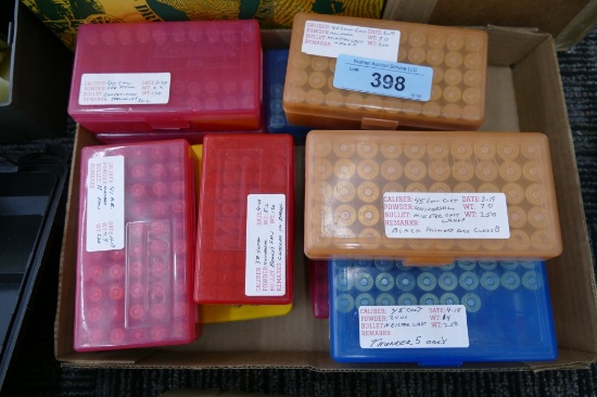 600+ rds assorted Pistol Reloads