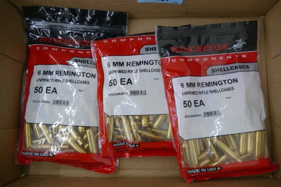Box of 6mm REM Brass