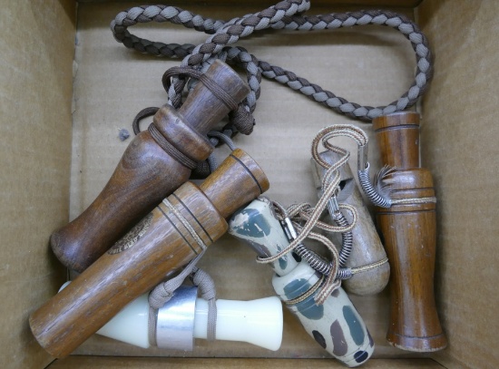 6 Vintage Game Calls