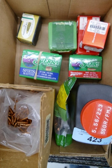 Lot of Misc Reloading Bullets