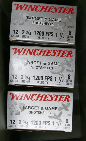 75 rds of 12 ga Target No 8 Shot