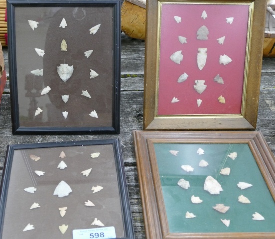 4 Frames of Arrowheads
