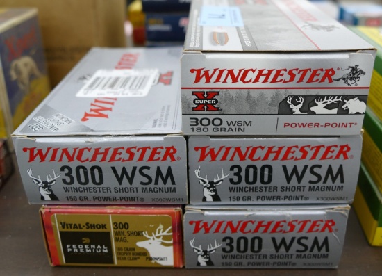 100 rds WIN & Federal 300 WSM Ammo