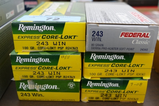 120 rds Federal 243 Ammo