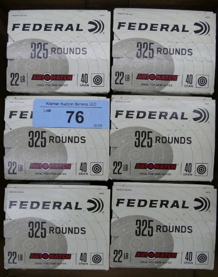 1950 rds Federal 22 LR Ammo