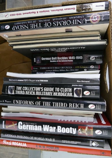 Large lot of German Military Collector Books