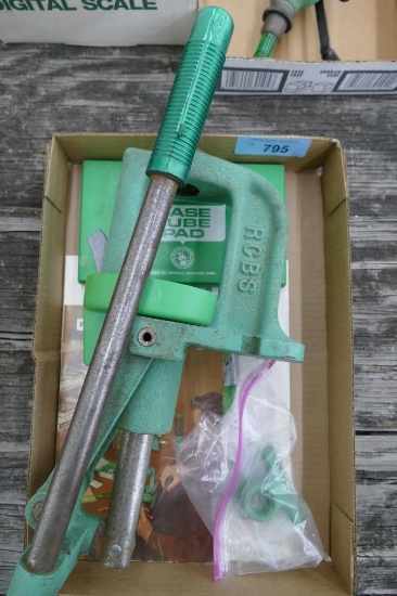 RCBS Reloading Press & manual