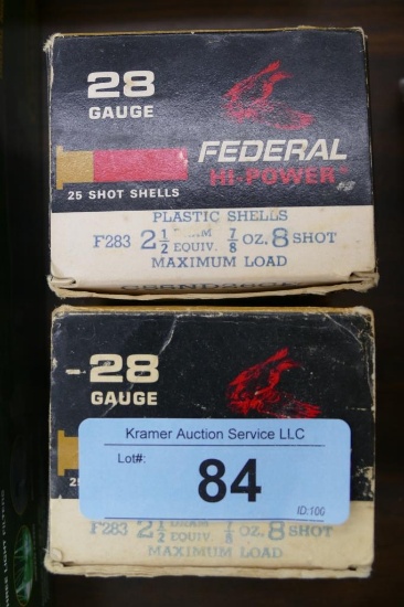 50 rds Federal 28 ga Ammo