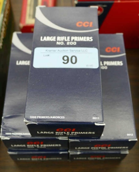 5000 ct CCI Large Rifle Primers