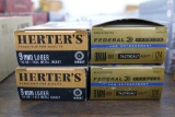 200 rds Herters & Federal 9mm Luger Ammo