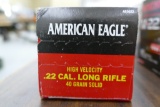 500 round Brick American Eagle 22LR Ammo