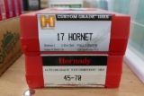 Hornady 17 Hornet & 45-70 Reloading Dies