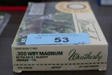 20 rds Weatherby 300 Wby Mag Ammo