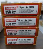 80 rds Norma 358 Norma Mag Ammo