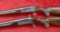 Pair of Tenite Stocked Single Shot Shotguns