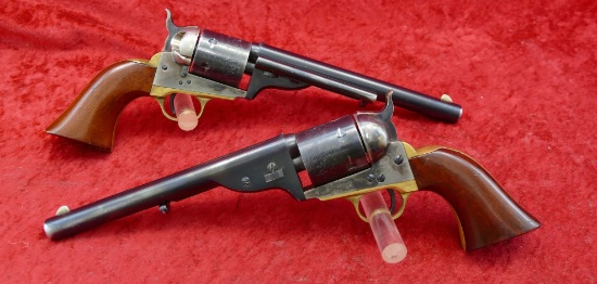 Matched Pair Cimarron Open Top Colt 38 Cart. Revs