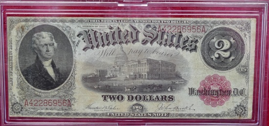 1917 US $2 Blanket Bill