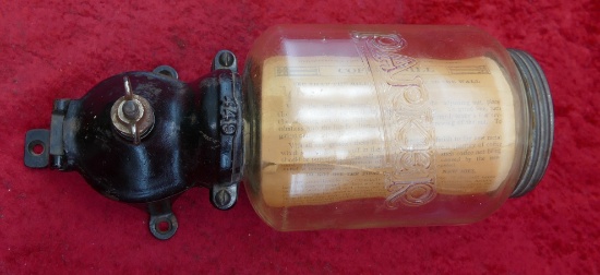 Parker Company Glass Jar Coffee Grinder
