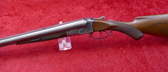 Hollenbeck Gun Co Damascus Bbl Drillings