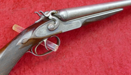 Grade 7 American Arms Co Boston Side Swinger 10ga Dbll