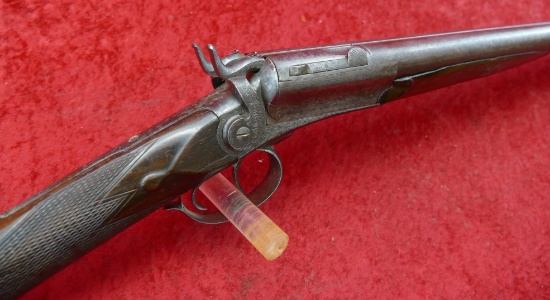 Rare Ethan Allen Hinge Breech 12 ga Dbl