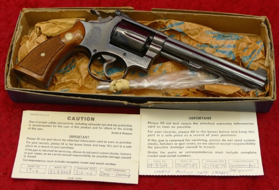 Smith & Wesson SA Only Target Model 14-3 Revolver