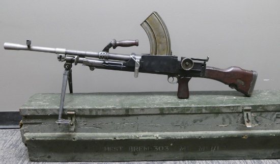 British Bren MK1 Dummy Machine Gun