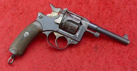 Antique French Model 1892 Military Revolver