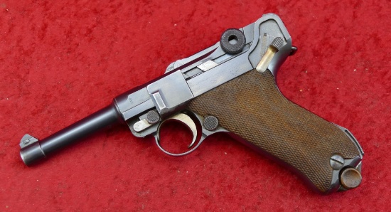 Commercial DWM 30 cal. Luger Pistol