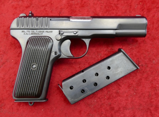 Polish TTC 7.62x25 cal Pistol