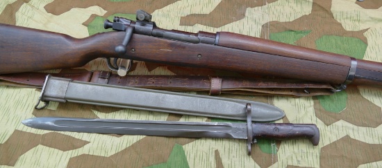 US Remington 03-A3 Rifle & Bayonet