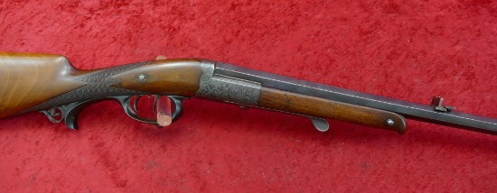 Antique Bornmann Single Shot Stalking Rifle